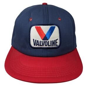 Valvoline Patch Snapback Hat Multicolor One Size Outdoor Adjustable Vintage USA